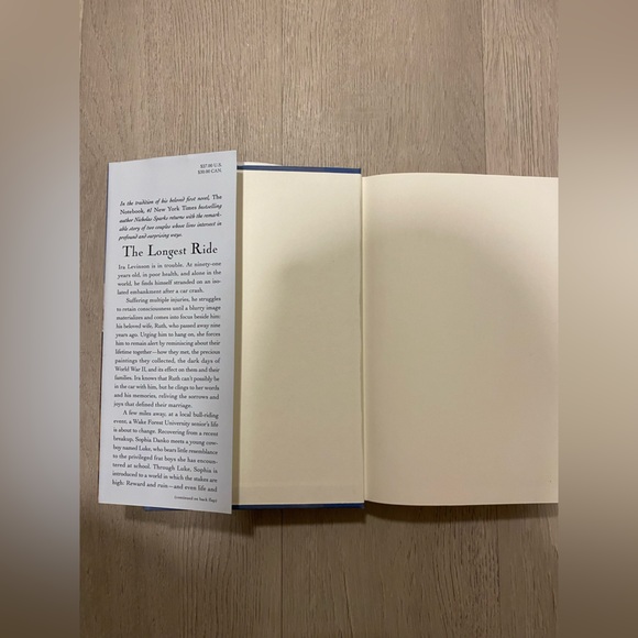 'The Longest Ride' Book Cover Art - Picture 5 of 6